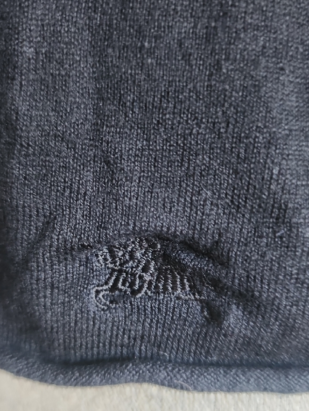 Burberry London V-Neck Sweater Black - Picture 2 of 3